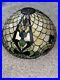 Large-20-Vtg-Tiffany-Style-Stained-Glass-Lamp-Shade-Jeweled-Red-Green-01-lkxg