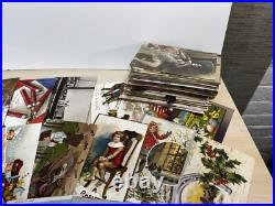 Large Collection Of Antique Post Cards! Free Shipping(j2)