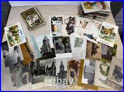 Large Collection Of Antique Post Cards! Free Shipping(j2)