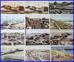 Large Collection Of Assorted Antique/vintage West Pier Brighton Sussex Memorabil