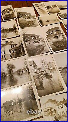 Large Lot 1937 PARKERSBURG West Virginia Flood Disaster-Antique Photos Estate