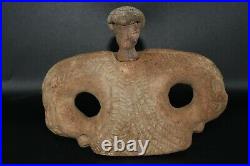 Large Rare Antique Bactria Margiana Stone Idol of Goddess from Balkh Afghanistan