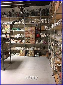 Lifetime 30 Year Collection of Antique Lighting Lamps Light Fixtures Shades Part