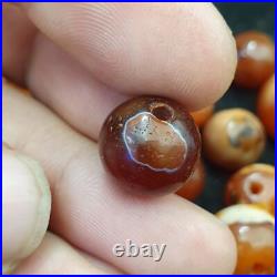 Lot 84 Antique Agate Eye Beads Safavid dynasty Mughal Era Beads 200 Grams