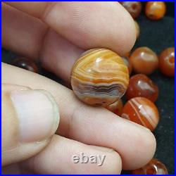 Lot 84 Antique Agate Eye Beads Safavid dynasty Mughal Era Beads 200 Grams