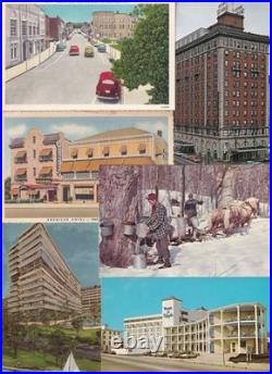Lot Of 1000+ Antique/Vintage Postcards Mostly All USA