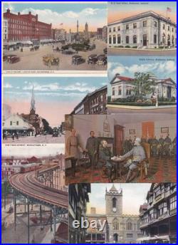 Lot Of 1000+ Antique/Vintage Postcards Mostly All USA