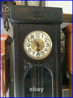 Lot of 10 antique/vintage grandfather clock