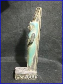 MASTERPIECE PHARAONIC SCULPTURE For The Rare Antique Statue Of Goddess Hathor BC