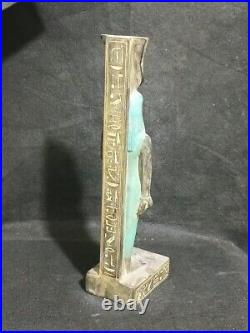 MASTERPIECE PHARAONIC SCULPTURE For The Rare Antique Statue Of Goddess Hathor BC