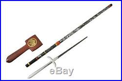 MINTY JUMONJI YARI WWII Japanese Samurai Sword WW2 NIHONTO Shin Gunto SPEAR