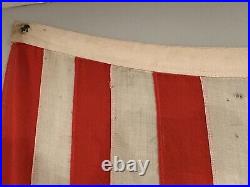 Massive Antique Original Spanish American War 1890's 45 Star US Flag 78 X 41