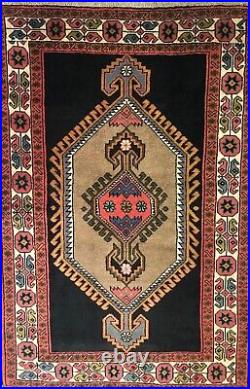 Medallion Area Rug Rare Hand-Knotted Vintage 6x4 Fine Collectible Antique Ru