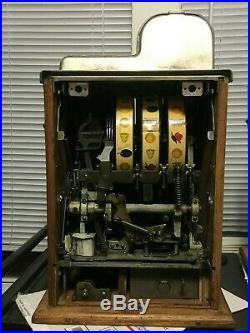Mills 10 Ten Cent Diamond Front mills Mills Slot Machine Antique Mechanical