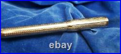 NEVER USED Antique Cigarette Holder GOLD CHROME TELESCOPING Ejector Tip Germany