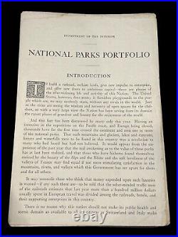 National Parks Portfolio. Antique. Full Set. 1916. Paper Ephemera