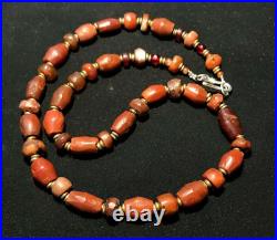 OLD BEADS Collection Antique African Himalayan Carnelian JASPER Agate STONE