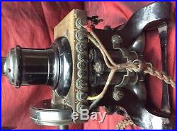 Original Antique Ericsson Type 16 Skeleton Telephone Circa 1890