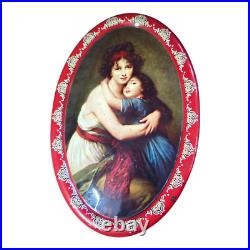 Original Vintage Old Antique Rare Morton Adv. Litho. Print Tin Box, Collectible