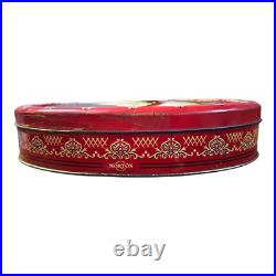 Original Vintage Old Antique Rare Morton Adv. Litho. Print Tin Box, Collectible