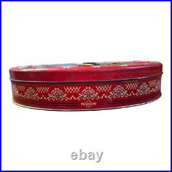 Original Vintage Old Antique Rare Morton Adv. Litho. Print Tin Box, Collectible