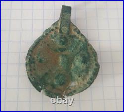 Original ancient viking bronze pendant