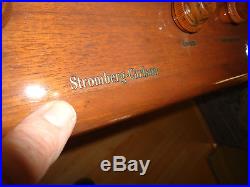 Pair Antique Radio Stromberg Carlson 230r-1 Chairside 1937 Mint