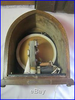 Peerless Antique 1920's Radio Reproducer Speaker Cathedral Style Wood Cabinet T