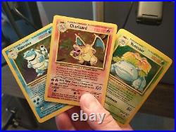 Pokemon Base Set ALL 1-16 HOLO Cards, Charizard Blastoise Venusaur + 1999 WOTC