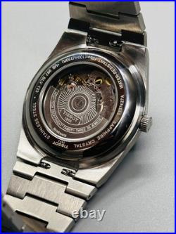 Preowned Tissot PRX Powermatic 80 Luxury Swiss Wristwatch Tiffney Blue