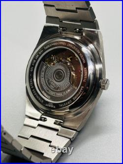 Preowned Tissot PRX Powermatic 80 Luxury Swiss Wristwatch Tiffney Blue