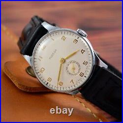Q1-1955 POBEDA 2MChZ COLLECTIBLE CONDITION vintage Soviet USSR watch 15 jewels