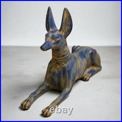 RARE ANCIENT ANTIQUE Egyptian Anubis Statue God Jackal Dog Pharaonic Egyptian BC