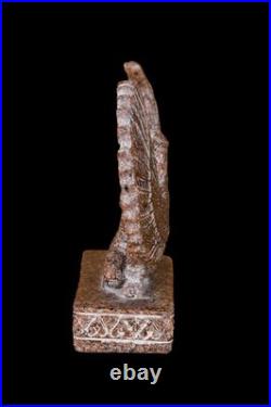 RARE ANCIENT EGYPTIAN ANTIQUE Granite Statue Of Goddess ISIS Winged Egyptian BC