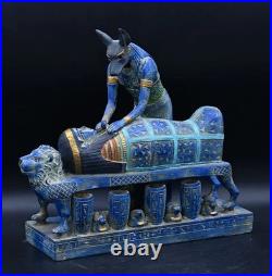 RARE ANCIENT EGYPTIAN ANTIQUE Statue God Anubis Lord Of Mummification Egypt BC