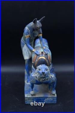 RARE ANCIENT EGYPTIAN ANTIQUE Statue God Anubis Lord Of Mummification Egypt BC