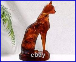 RARE ANCIENT EGYPTIAN ANTIQUE Statue Goddess Bastet Cat for Amber Stone Egypt BC RARE ANCIENT EGYPTIAN ANTIQUE Statue Goddess Bastet Cat for Amber Stone Egypt BC