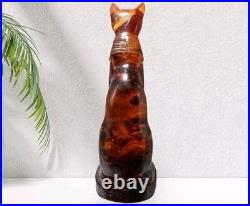 RARE ANCIENT EGYPTIAN ANTIQUE Statue Goddess Bastet Cat for Amber Stone Egypt BC
