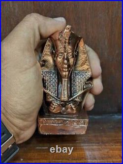 RARE ANCIENT EGYPTIAN ANTIQUES 2 Statue for King Akhenaten and King Tutankhamun