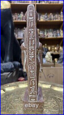 RARE ANCIENT EGYPTIAN ANTIQUES Statue Large Of Goddess Isis Egypt Pharaonic BC