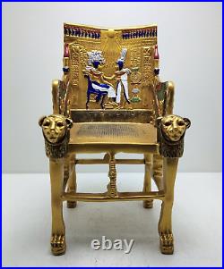 RARE ANCIENT EGYPTIAN ANTIQUITIES Chair Throne Of Pharaonic King Tutankhamun BC