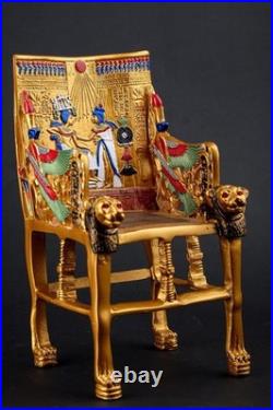 RARE ANCIENT EGYPTIAN ANTIQUITIES Chair Throne Of Pharaonic King Tutankhamun BC