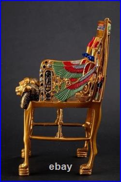 RARE ANCIENT EGYPTIAN ANTIQUITIES Chair Throne Of Pharaonic King Tutankhamun BC