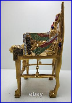 RARE ANCIENT EGYPTIAN ANTIQUITIES Chair Throne Of Pharaonic King Tutankhamun BC