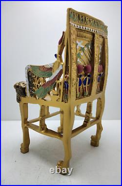 RARE ANCIENT EGYPTIAN ANTIQUITIES Chair Throne Of Pharaonic King Tutankhamun BC