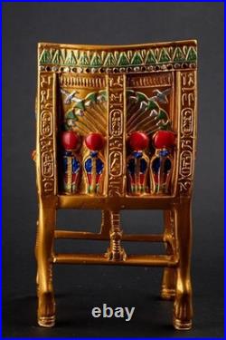 RARE ANCIENT EGYPTIAN ANTIQUITIES Chair Throne Of Pharaonic King Tutankhamun BC