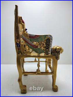 RARE ANCIENT EGYPTIAN ANTIQUITIES Chair Throne Of Pharaonic King Tutankhamun BC