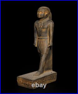 RARE ANCIENT EGYPTIAN ANTIQUITIES Imhotep Statue Builder of Djoser Pyramid BC