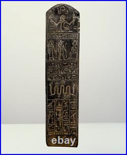 RARE ANCIENT EGYPTIAN ANTIQUITIES Statue Goddess Hathor With Symbols Pharaonic