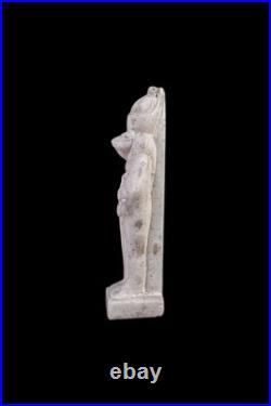 RARE ANCIENT EGYPTIAN ANTIQUITIES Statue Goddess Heqet Egyptian Pharaonic BC